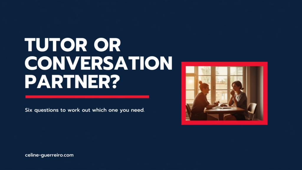 Two people in conversation across a table
